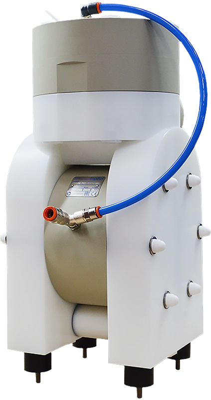 Tapflo Diaphragm Pump with Built-in Pulsation Dampener