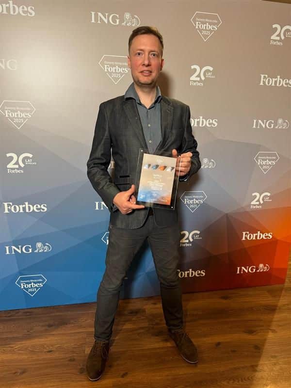 Tapflo awarded with the Forbes Magazine Diamond!