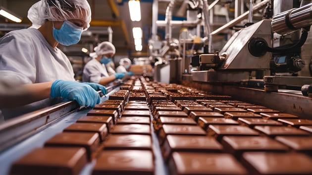 aseptic food-grade diaphragm pumps for chocolate production