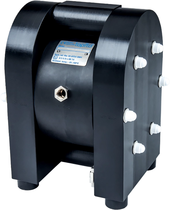 Tapflo Plastic Diaphragm Pumps in ATEX explosion-proof version