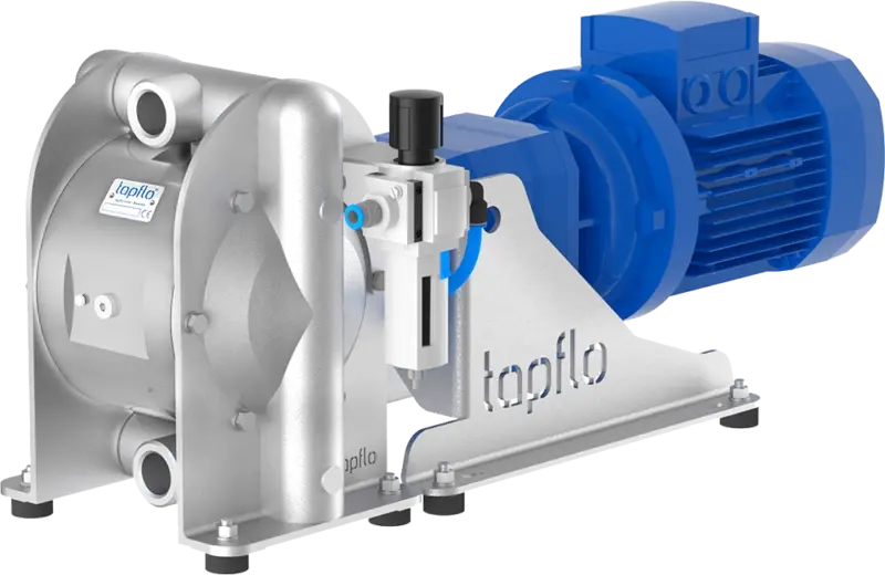 Elektrische Membranpumpen aus Metall Tapflo