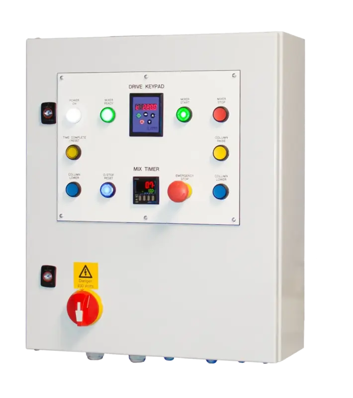 BC-Mischstation. Kontrollfunktionen