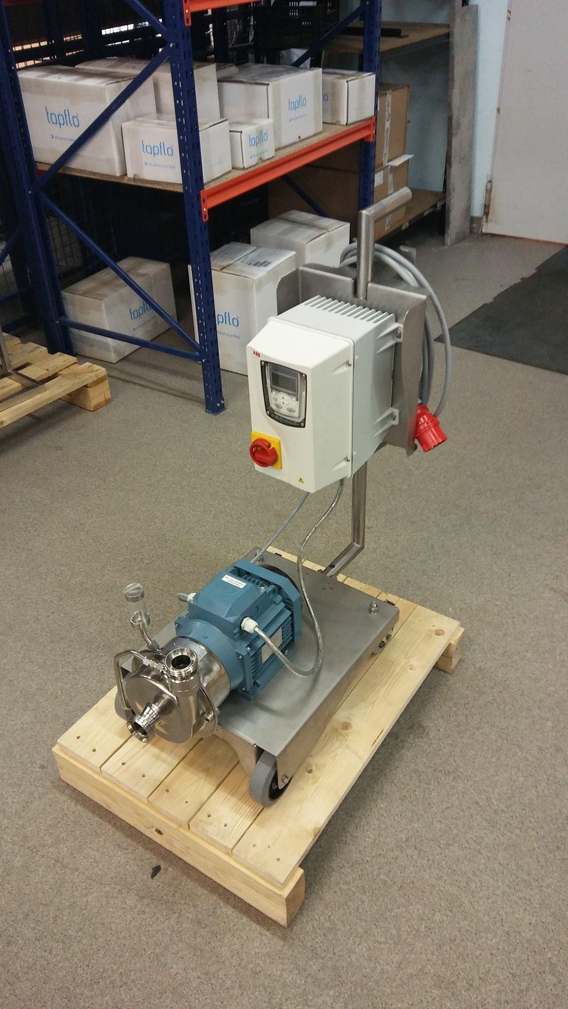 Pump for the beer mash