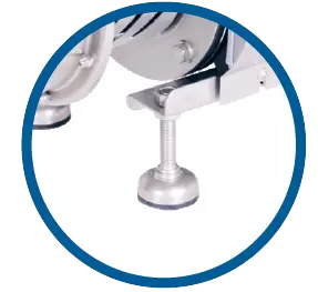 CTX Hochleistungs-Kreiselpumpen | CTX I Industrieserie | Verstellbare Füße