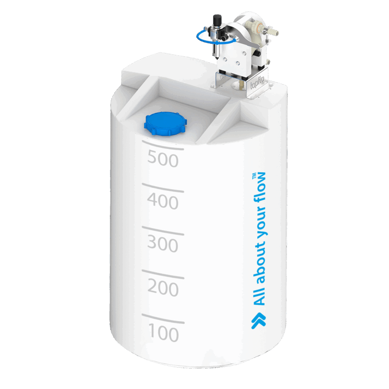 300 liters tank. TR20 pump (up to 24 l/min)
