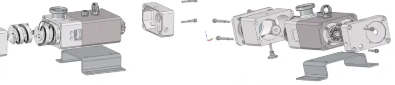 Sanitary Screw Pumps. Operating principle