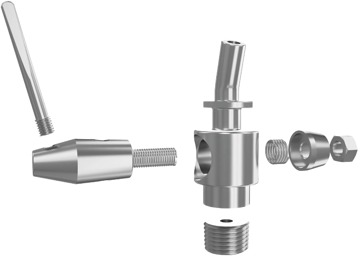 Hygienic sample valve design. Cipriani Harrison. Series 33
