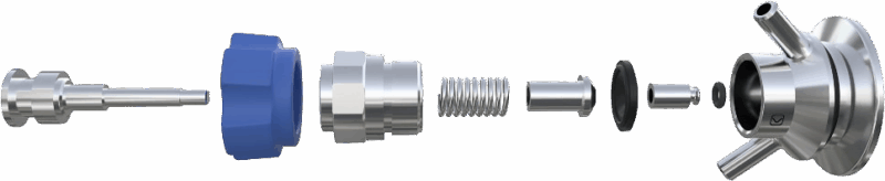 Hygienic sampling valve design Cipriani Harrison. Series 36