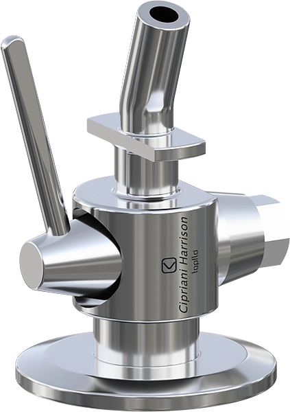 Hygienic sampling valves. Cipriani Harrison. Series-33