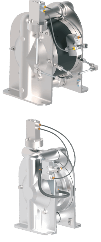 Intelligent air operated diaphragm pumps. Intelligent solutions. Applications of Guardian systems