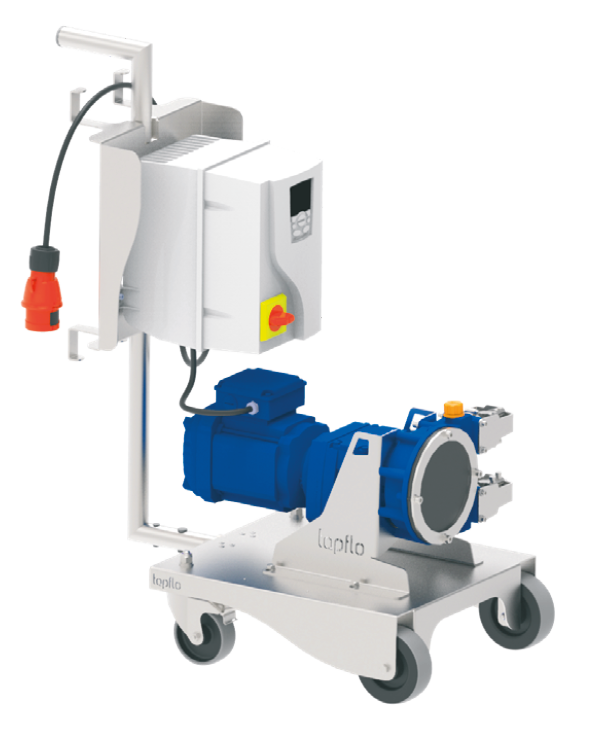 Hose pumps accessories. Trolleys