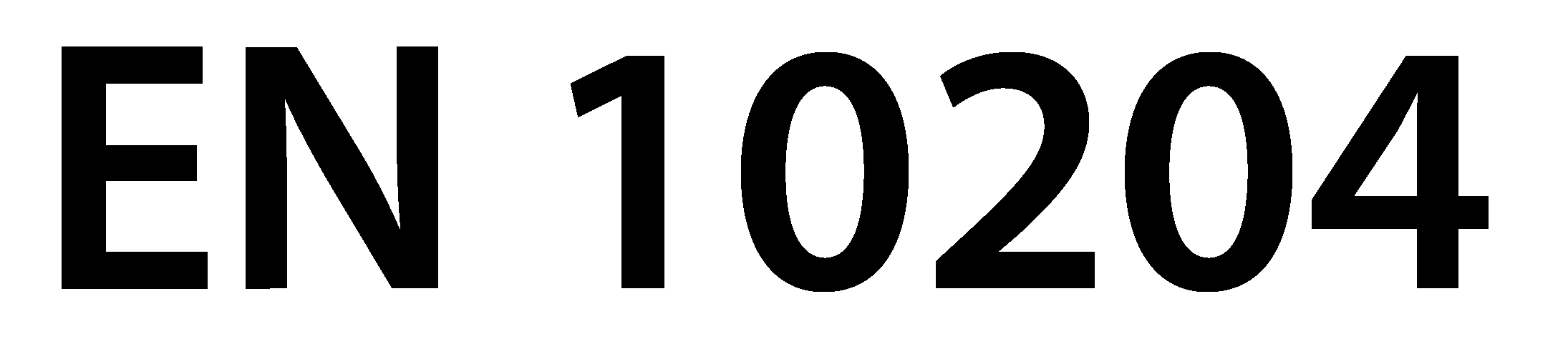 EN 10204 certificate