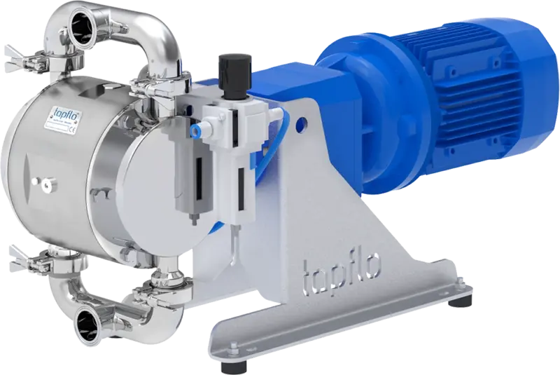 Elektriske, hygiejniske membranpumper – Tapflo
