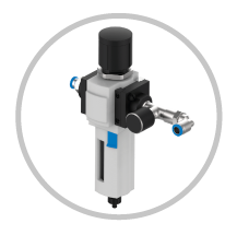 Tapflo Tank Units. Main elements. Filter regulator & needle valve