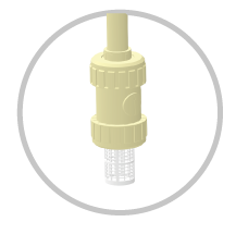Tapflo Tank Units. Main elements. Suction lance, strainer, foot valve