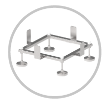 Tapflo Tank Units. Main elements. Support stand