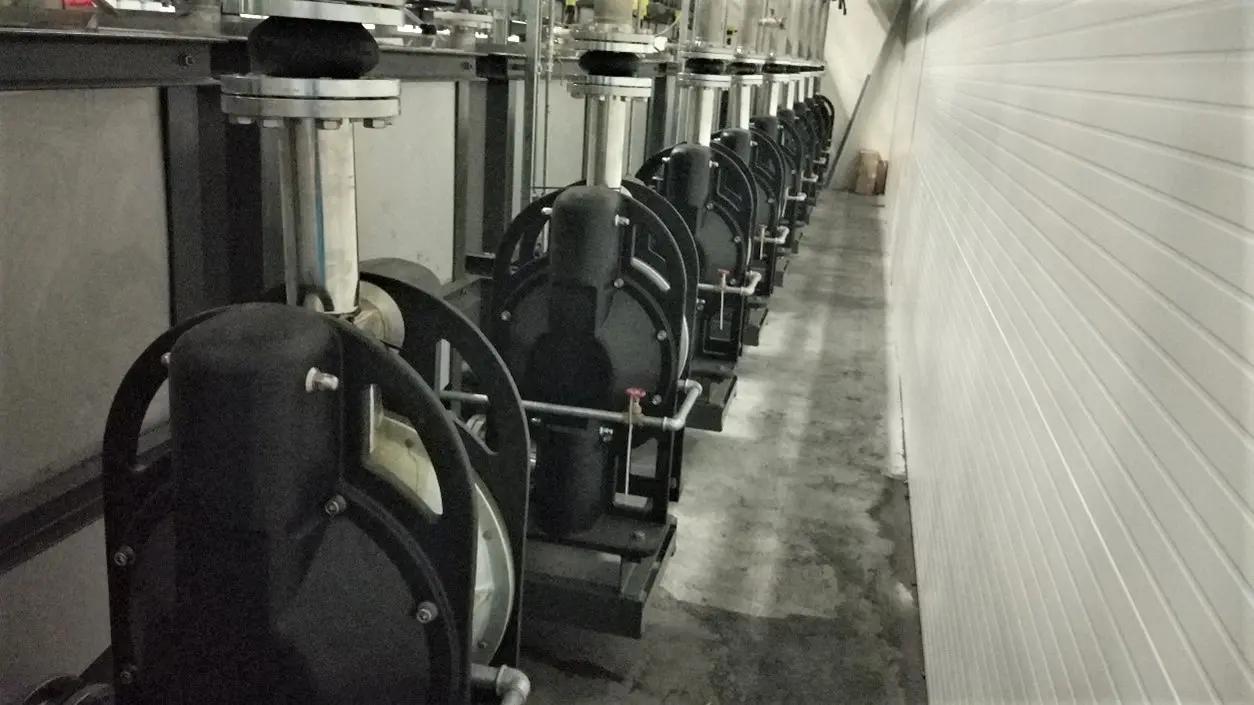 AODD pumps with PTFE diaphragms