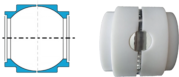 Filling ball valve chambers CHV
