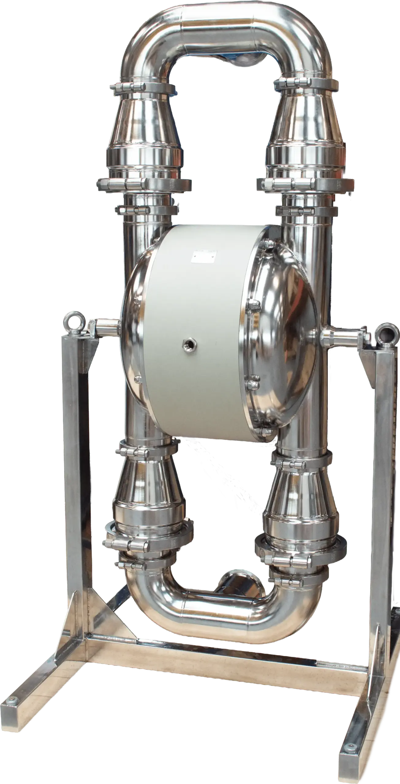 Hygienic diaphragm pump