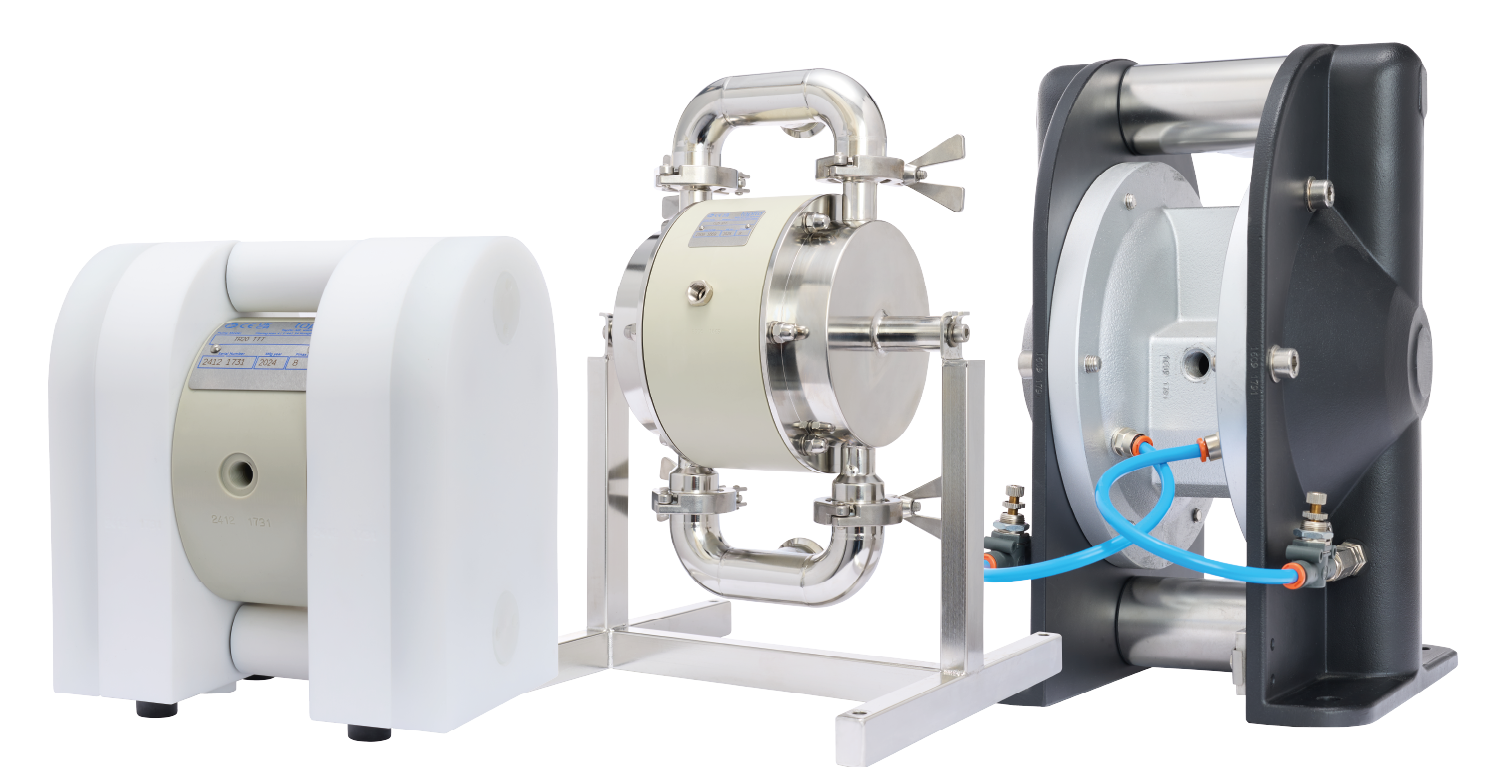 Reliable diaphragm pumps engineered for seamless integration into OEM machines and industrial systems
