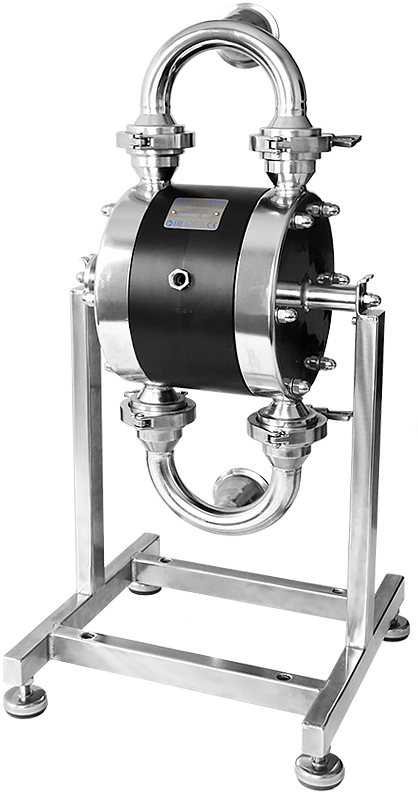 Aseptic diaphragm pumps EHEDG certified