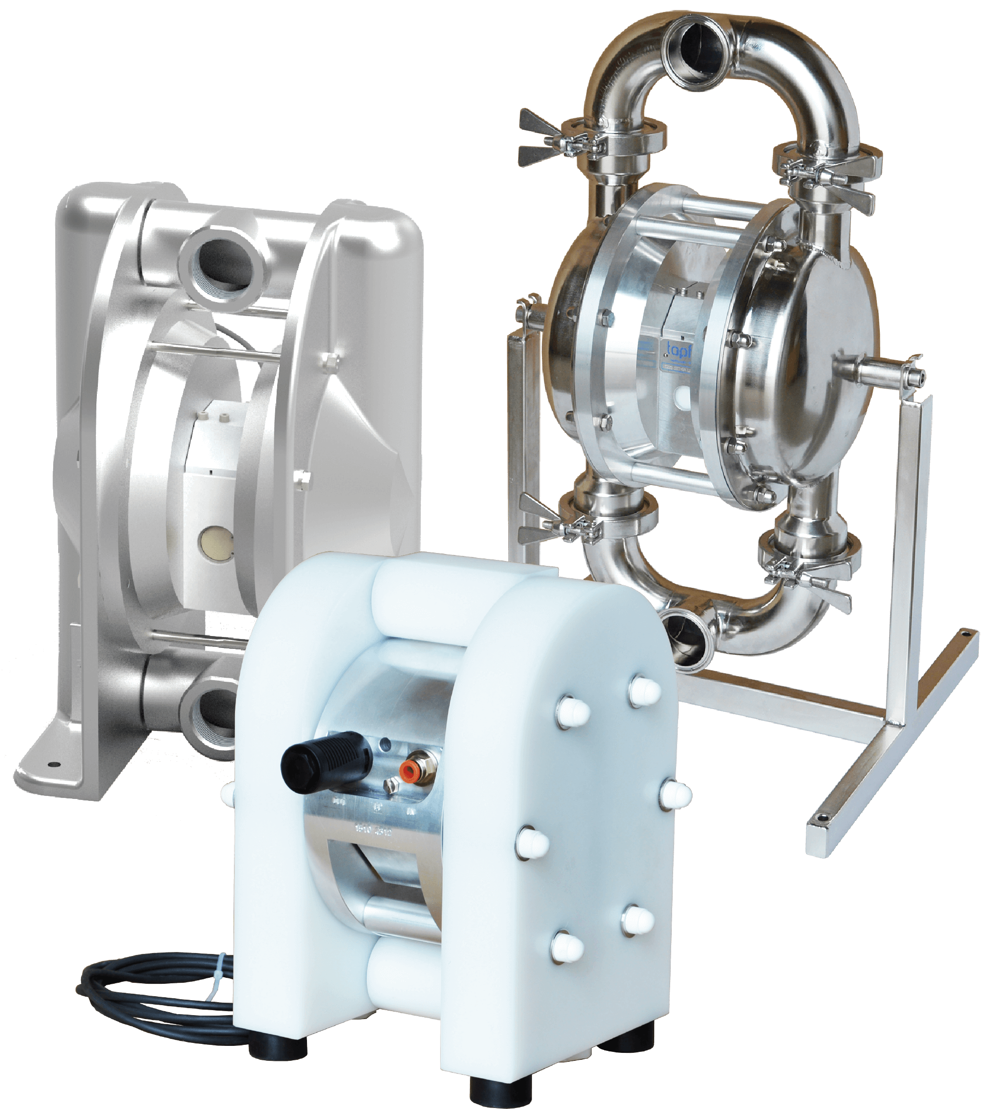 Intelligent air operated diaphragm pumps. Pumps Range