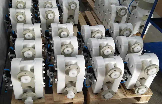 AODD pump T100 PEE for chemical regeneration and filtration system