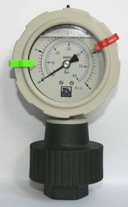 Diaphragm gauge Code MM