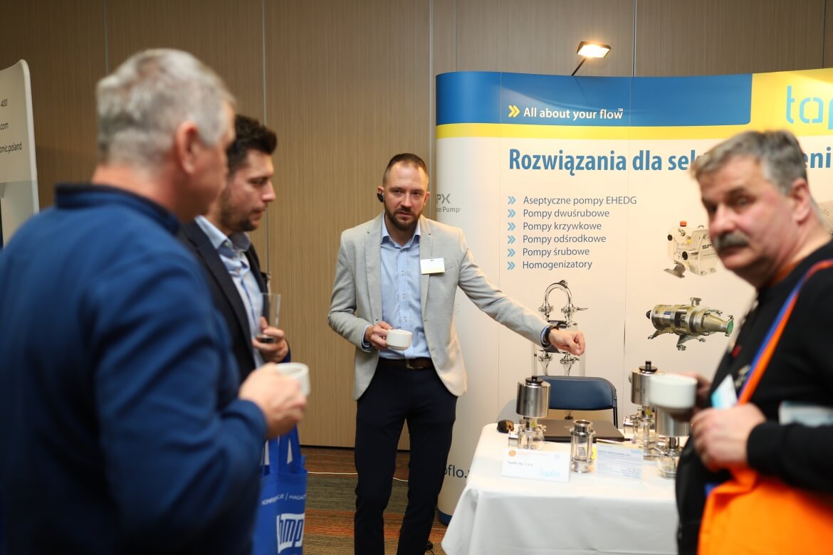 Tapflo's stand at the 16th Maintenance Conference in the Food Industry