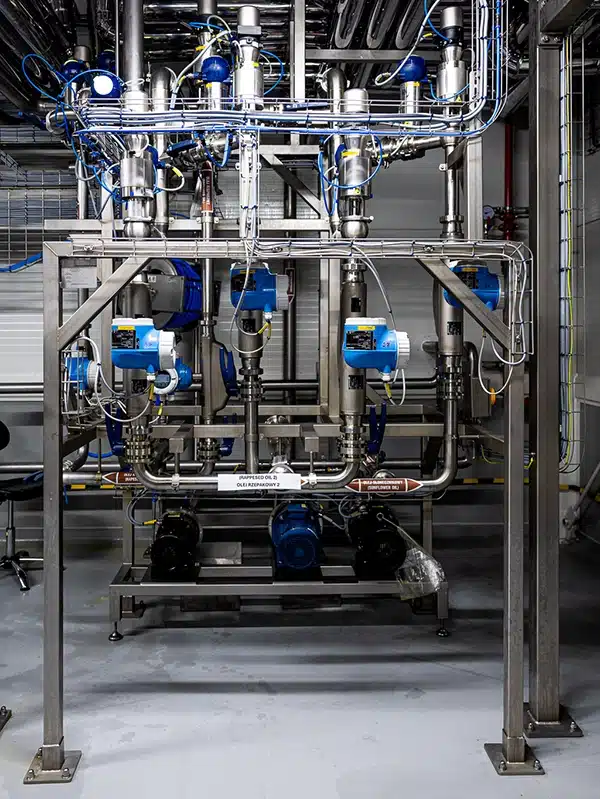 Pepsico-FritoLay-RF Tapflo CTX centrifugal pump on the edible oil dosing line