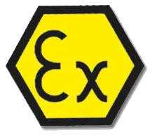 Hose pumps. ATEX logo