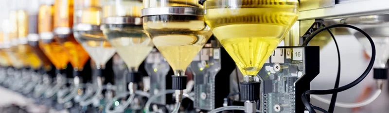 Chemical pumps and equipment for the household chemicals industry