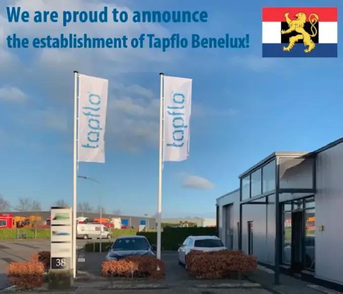 Siamo orgogliosi di annunciare la creazione di Tapflo Benelux!
