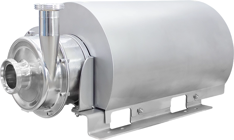 Pompe centrifughe igieniche Tapflo CTH con copertura igienica e supporti di montaggio