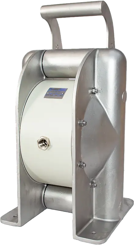 Pompe a membrana metalliche Tapflo con maniglia