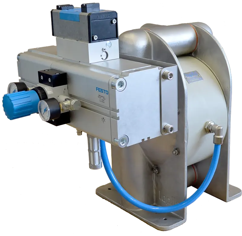 Pompe a membrana metalliche per presse filtranti