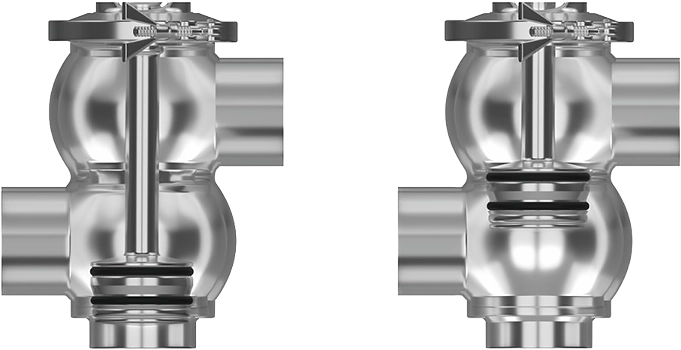 Minimisation of product retention in valves Cipriani Harrison