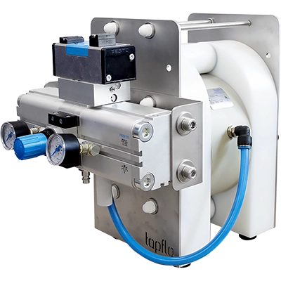 tworzywowe wysokociśnieniowe pompy membranowe do osadu na prasę dla firmy Igal Sp. z o.o.