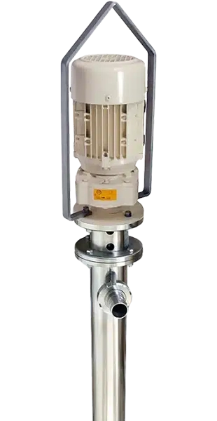 Pompy beczkowe napędzane motoreduktorem