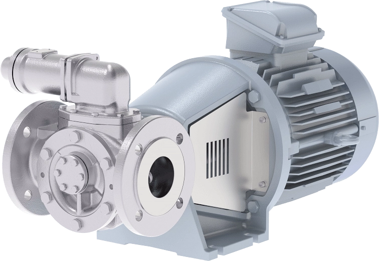 Pompy hydrauliczne zębate SPX TG Bloc montowane monoblokowo