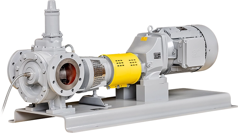 Pompy hydrauliczne zębate SPX TGGM montowane na ramie
