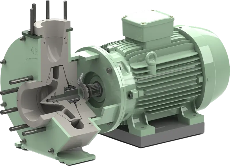 TK och HD-KR Centrifugalpump i plast