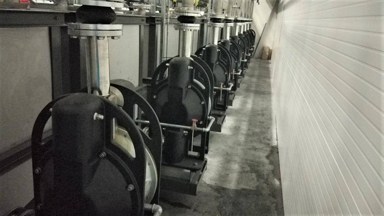 tryckluftsdriven membranpump applikation