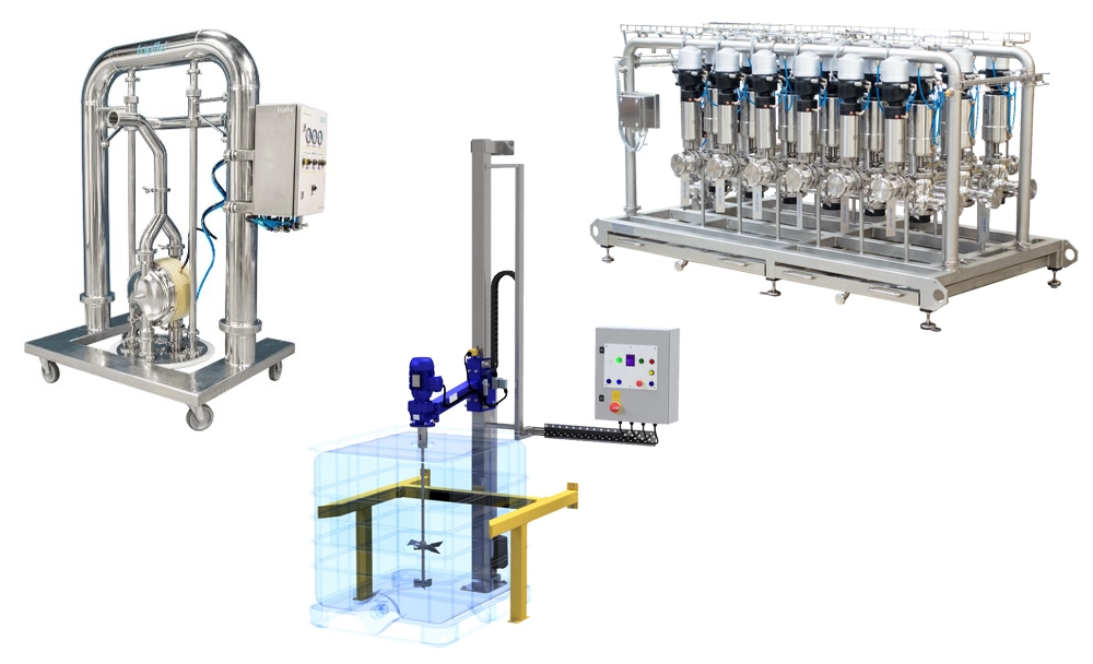 Tapflo Solutions layouts