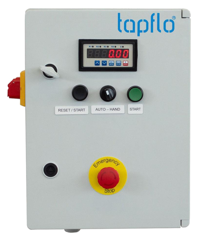 Electronic batch controller - Tapflo - flow solutions for over 40 years