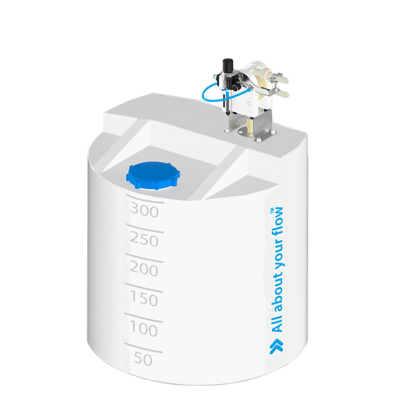 300 liters tank TR20 pump (up to 24 l/min)