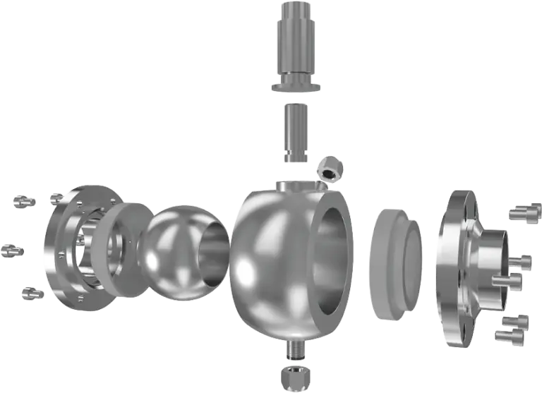 Ball valve design CHV