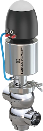 Hygienic single seat pressure relief valves Cipriani Harrison